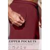 imageCOOFANDY Mens 7 Swim Trunks with Compression Liner Stretch Swimming Shorts with Zipper PocketsWine