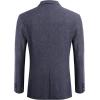 imageCOOFANDY Mens Blazer Casual Two Buttons Sport Coats Lightweight Suit JacketBlue