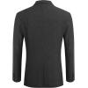 imageCOOFANDY Mens Blazer Casual Two Buttons Sport Coats Lightweight Suit JacketDark Charcoal