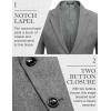imageCOOFANDY Mens Blazer Casual Two Buttons Sport Coats Lightweight Suit JacketDusty Gray