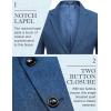 imageCOOFANDY Mens Blazer Casual Two Buttons Sport Coats Lightweight Suit JacketRoyal Blue