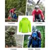 imageCOOFANDY Mens Light Rain Jacket with Hood Packable Waterproof Raincoat Golf Rain Gear Travel Hiking WindbreakerGreen