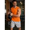imageCOOFANDY Mens Sleeveless Shirt Quick Dry Workout Tank Top Gym Muscle T Shirts Sport Athletic Tanks Moisture WickingOrange