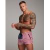 imageCOOFANDY Mens Swim Trunk Quick Dry Swimwear Mesh Lining Bathing Suit Swimsuit Board Beach Sport ShortAmerican Flag a