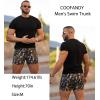 imageCOOFANDY Mens Swim Trunk Quick Dry Swimwear Mesh Lining Bathing Suit Swimsuit Board Beach Sport ShortGreen Camouflage