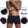 imageCOOFANDY Mens Swim Trunk Quick Dry Swimwear Mesh Lining Bathing Suit Swimsuit Board Beach Sport ShortNavy Blue