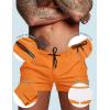 imageCOOFANDY Mens Swim Trunk Quick Dry Swimwear Mesh Lining Bathing Suit Swimsuit Board Beach Sport ShortOrange