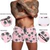 imageCOOFANDY Mens Swim Trunk Quick Dry Swimwear Mesh Lining Bathing Suit Swimsuit Board Beach Sport ShortPink Palm Tree
