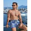 imageCOOFANDY Mens Swim Trunks Quick Dry Board Shorts Swimsuit Swimwear Bathing SuitP Blue Cashews