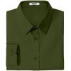 imageCOOFANDY Mens Dress Shirts Long Sleeve Casual Button Down Shirts Formal Business ShirtArmy Green