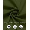 imageCOOFANDY Mens Dress Shirts Long Sleeve Casual Button Down Shirts Formal Business ShirtArmy Green