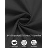 imageCOOFANDY Mens Dress Shirts Long Sleeve Casual Button Down Shirts Formal Business ShirtBlack