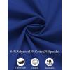 imageCOOFANDY Mens Dress Shirts Long Sleeve Casual Button Down Shirts Formal Business ShirtRoyal Blue