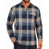 Navy Khaki Plaid