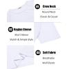 imageCOOFANDY Mens 3 Pack Workout T Shirts Short Sleeve Gym Bodybuilding Muscle Shirt Base Layer Fitness Tee TopsNwhiteWhiteWhite