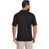 imageCOOFANDY Mens Polo Shirts Short Sleeve Quick Dry Performance Golf Polos Tactical Work Shirts with Pen Pocket01black