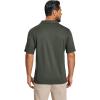 imageCOOFANDY Mens Polo Shirts Short Sleeve Quick Dry Performance Golf Polos Tactical Work Shirts with Pen PocketArmy Green