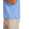 imageCOOFANDY Mens Polo Shirts Short Sleeve Quick Dry Performance Golf Polos Tactical Work Shirts with Pen PocketLight Blue