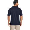 imageCOOFANDY Mens Polo Shirts Short Sleeve Quick Dry Performance Golf Polos Tactical Work Shirts with Pen PocketNavy Blue