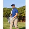imageCOOFANDY Mens Polo Shirts Short Sleeve Quick Dry Performance Golf Polos Tactical Work Shirts with Pen PocketRoyal Blue
