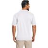 imageCOOFANDY Mens Polo Shirts Short Sleeve Quick Dry Performance Golf Polos Tactical Work Shirts with Pen PocketWhite