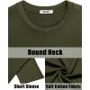 imageCOOFANDY Mens Shirt and Shorts Set 2 Piece Fashion Summer Tracksuits Cotton Oversized TShirts Cargo Shorts OutfitsArmy Green