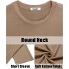imageCOOFANDY Mens Shirt and Shorts Set 2 Piece Fashion Summer Tracksuits Cotton Oversized TShirts Cargo Shorts OutfitsKhaki