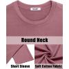 imageCOOFANDY Mens Shirt and Shorts Set 2 Piece Fashion Summer Tracksuits Cotton Oversized TShirts Cargo Shorts OutfitsPurple Red