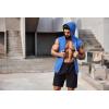 imageCOOFANDY Mens Workout Hooded Tank Tops 2 Pack Zip Up Sleeveless Gym Shirts Muscle Cut Off T Shirt Bodybuilding HoodiesBlue1pcs
